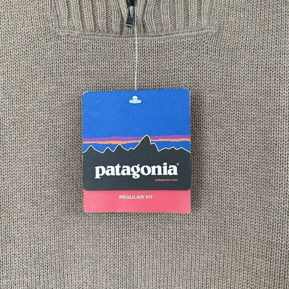 Patagonia NWT Men's Forage Sweater Medium 50620 CSC Wool Blend 1/4 Zip Rare - Picture 3 of 10